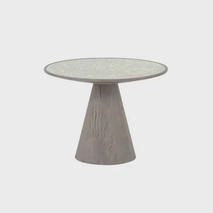 Signature - Bijzettafel MAFRA - L60 cm - Eiken en glas