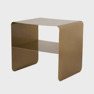 Calicosy - Metalen Bijzettafel SLOAN - H56 cm - Gouden