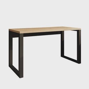 Meubella - Manhattan - Bureau - Eiken - 135x65 cm