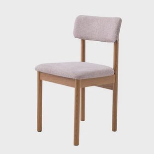 Giga Living - Eetkamerstoel Zand Bouclé - Canora - Set van 2