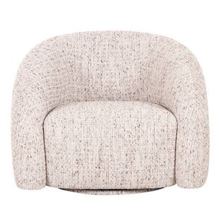 DÉJA Living - Draaifauteuil - Beige Stof - 94x83x70cm - Bodø