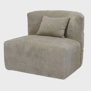 DÉJA Living - Draaifauteuil Beige Stof - 88x95x75cm - Ethan