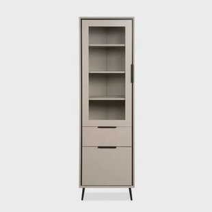 Calicosy - Buffetkast ARONA - L60 cm - Cappuccino & zwart