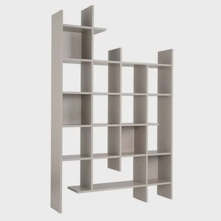 Calicosy - Boekenkast met 18 planken MANCO - H188 cm - Zandsteen