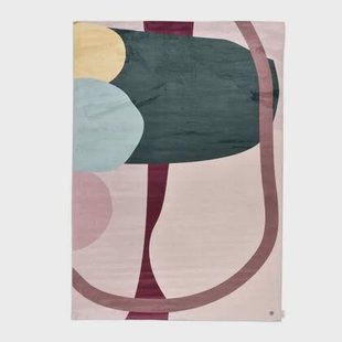 Tom Tailor Shapes Vloerkleed 140 x 200 cm - Groen
