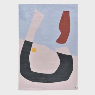 Tom Tailor Shapes Vloerkleed 140 x 200 cm - Blauw