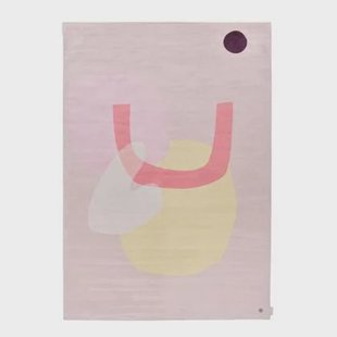 Tom Tailor Shapes Vloerkleed 140 x 200 cm - Roze