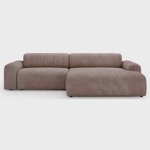 NADUVI Collection Hoekbank Fasole rechts ribstof