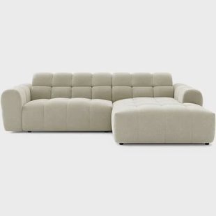 NADUVI Collection Hoekbank Vonty chenille rechts