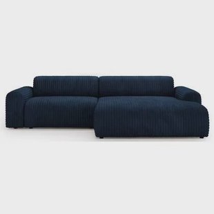 NADUVI Collection Hoekbank Fasole rechts ribstof