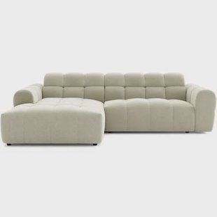 NADUVI Collection Hoekbank Vonty chenille links