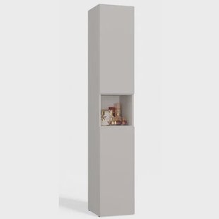 NADUVI Collection Badkamerkast Nolo met wasmand en open vak