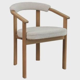 NADUVI Collection Eetkamerstoel Finlee bouclé