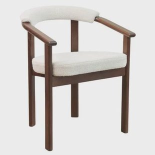 NADUVI Collection Eetkamerstoel Finlee bouclé