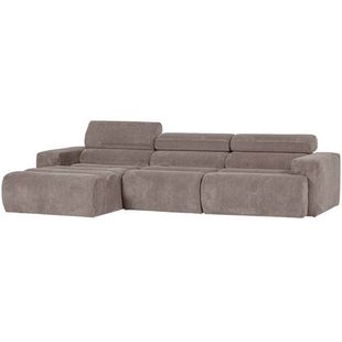 WOOOD Novi Chaise Longue Bank Links - Ribstof - Zand