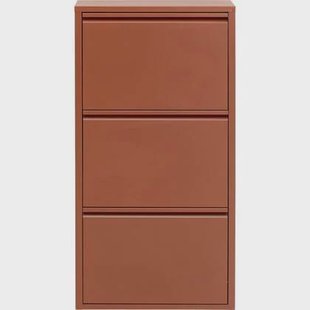 Schoenenkast Caruso bruin 3 laden Kare Design