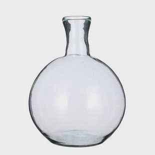 Mica Decorations Lilou Glazen Fles - H31 x Ø22 cm - Gerecycled Glas