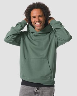 HEMA Herenhoodie Maarten oversized middengroen (middengroen)