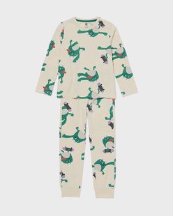 HEMA Kinderpyjama monster gebroken wit (gebroken wit)