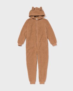 HEMA Kinderonesie teddy bruin (bruin)