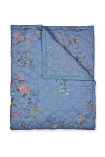 Pip Studio Quilt Bustani Blauw 180x260cm