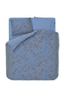 Pip Studio Dekbedovertrekset Bustani Blauw 200x200/220cm