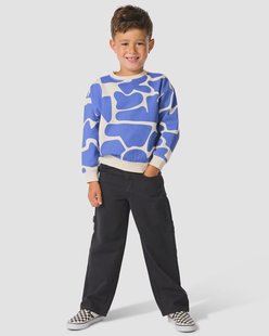 HEMA Kinderbroek cargo zwart (zwart)