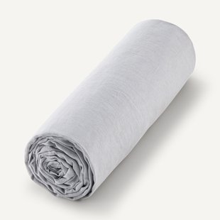 Hoeslaken in gewassen linnen, Elina voor dikke matras