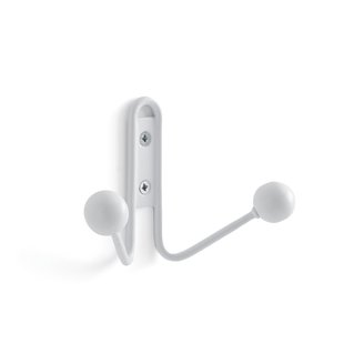 Dubbele kleerhanger in staal, Hiba