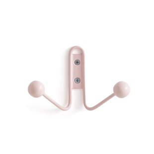 Dubbele kleerhanger in staal, Hiba