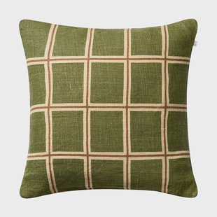 Chhatwal & Jonsson Raha kussenhoes 50x50 cm Cactus green-taupe