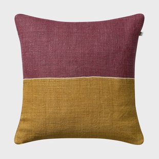 Chhatwal & Jonsson Amol kussenhoes 50x50 cm Ruby-masala yellow