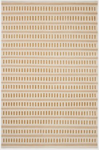 Chhatwal & Jonsson Ladakh wollen mat Off white-beige-masala yellow, 180x270 cm