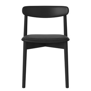 Bolia Merge Eetkamerstoel Met Zitkussen Zwart Eiken Quattro Black