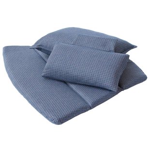 Cane-Line Zitkussen Voor Breeze Highback Lounge Fauteuil Blue