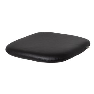 Cane-Line Zitkussen Voor Peacock Eetkamerstoel Zwart Leer