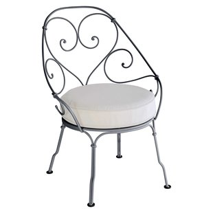 Fermob 1900 Fauteuil Met Off-white Zitkussen Anthracite