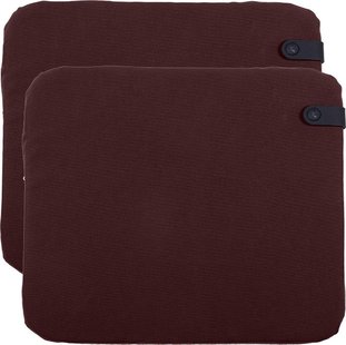Fermob Color Mix Duo Zitkussen 41x45 Voor Fauteuils Burgundy