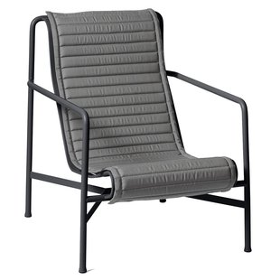 Hay Quilted Zitkussen Anthracite Voor Palissade High Fauteuil
