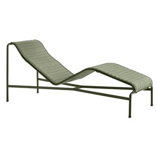 Hay Quilted Kussen Voor Palissade Chaise Longue Olive