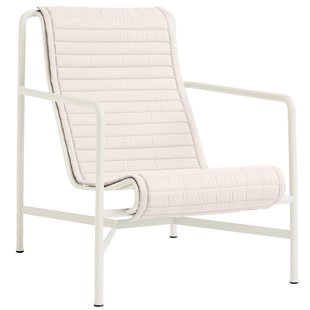 Hay Quilted Zitkussen Cream White Voor Palissade High Fauteuil