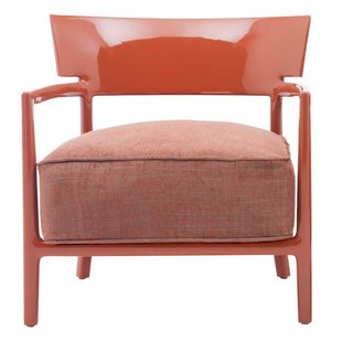 Kartell Cara Fauteuil Roestbruin Roestbruin Zitkussen