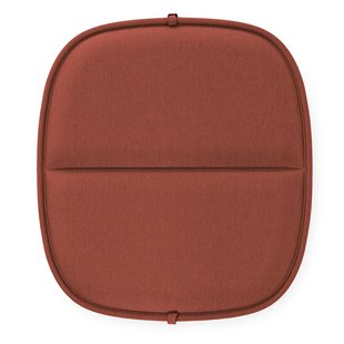 Kartell Zitkussen Voor Hiray Fauteuil Brick Red