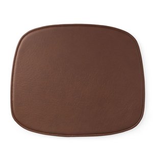 Normann Copenhagen Form Zitkussen Leder Brandy