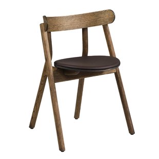 Northern Oaki Eetkamerstoel Met Zitkussen Gerookt Eiken