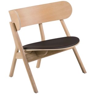Northern Oaki Fauteuil Met Zitkussen Geolied Eiken