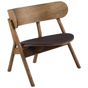 Northern Oaki Fauteuil Met Zitkussen Gerookt Eiken