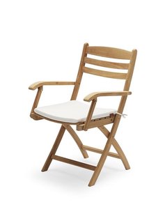 Fritz Hansen Zitkussen Voor Selandia Tuinstoel Met Armleuning Wit