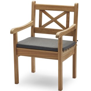 Fritz Hansen Zitkussen Voor Skagen Tuinstoel Charcoal