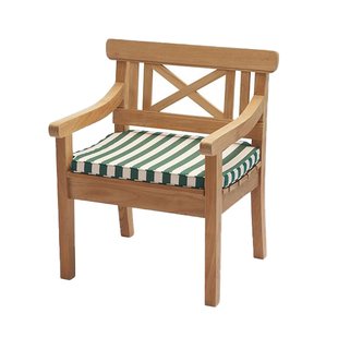 Fritz Hansen Zitkussen Drachman Tuinstoel Dark Green